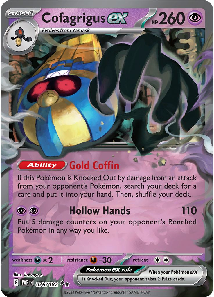 Cofagrigus ex